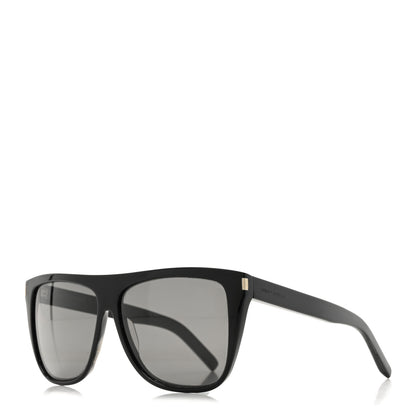 Saint Laurent Acetate SL1 Sunglasses Black 1 of 7