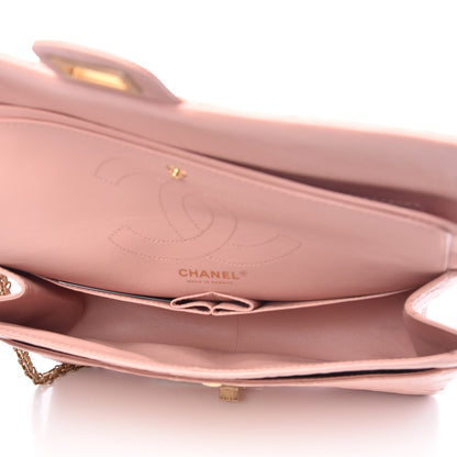 Chanel Aged Calfskin Quilted 2.55 Reissue 226 Flap Light Pink 6 of 15