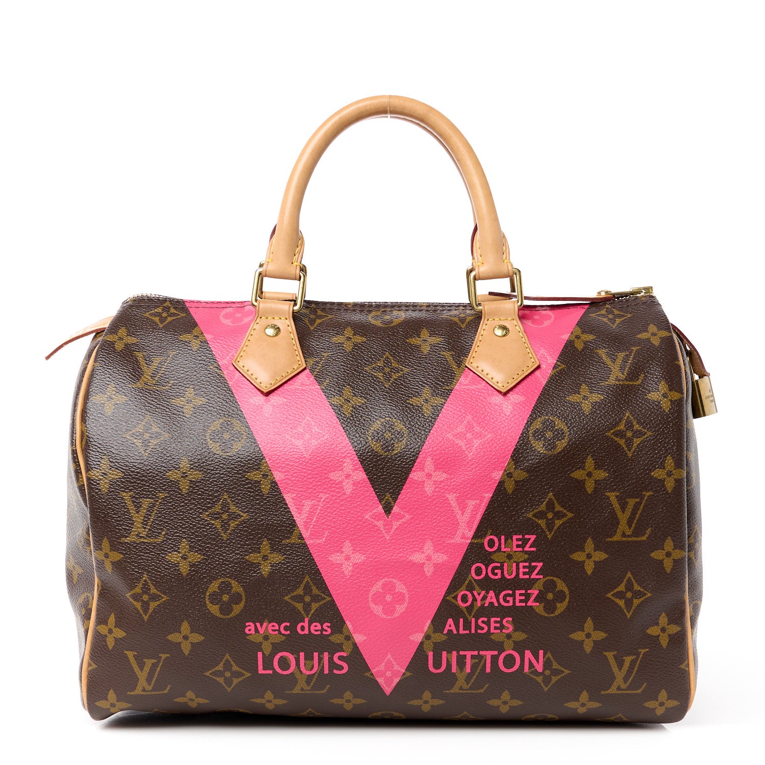 Louis Vuitton Monogram Speedy 30 V Grenade 1 of 12