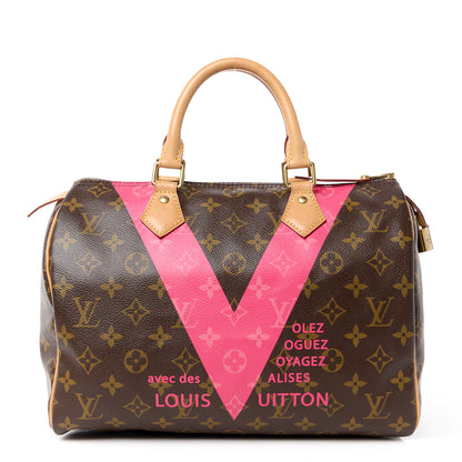 Louis Vuitton Monogram Speedy 30 V Grenade 1 of 12