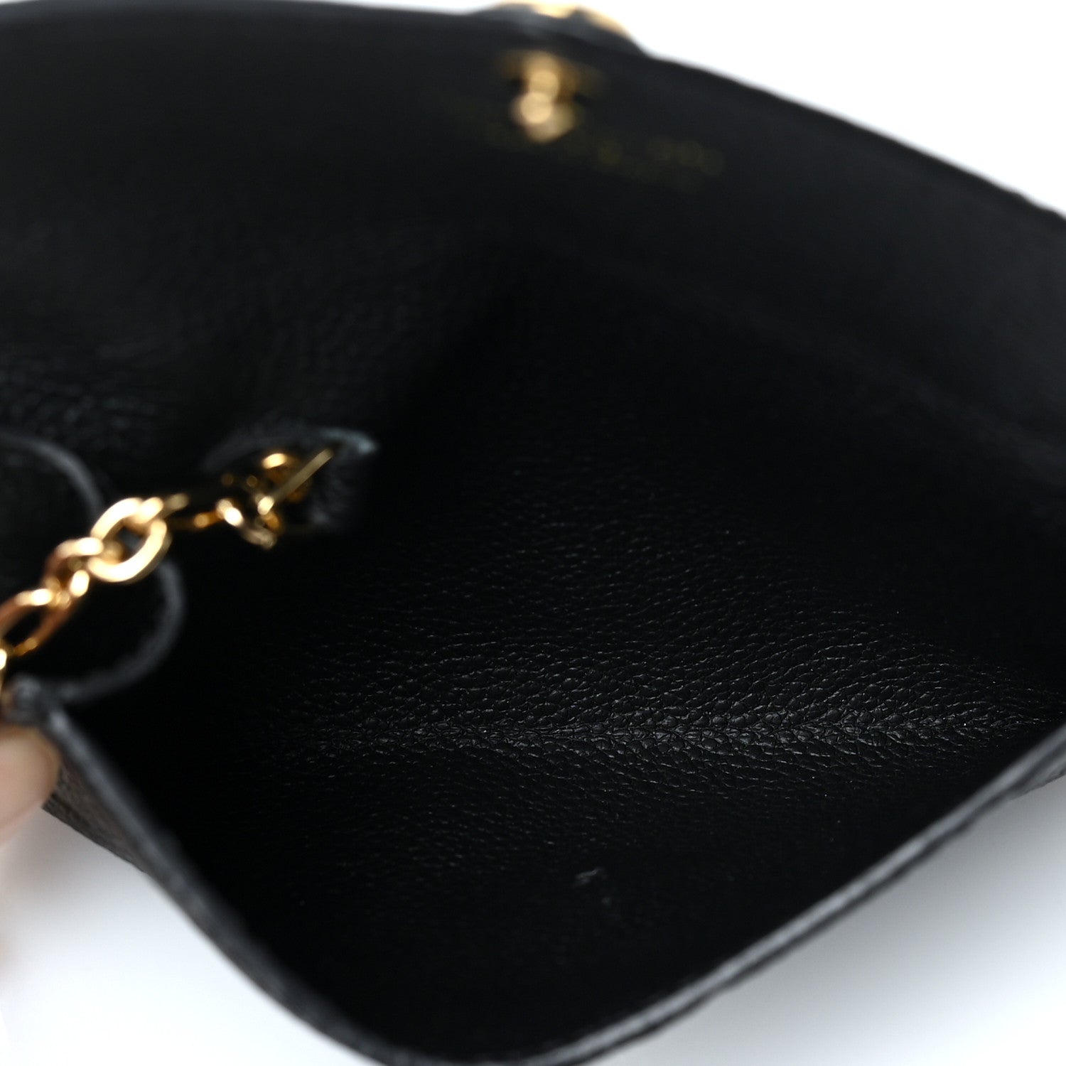 Louis Vuitton Empreinte Key Pouch Black 5 of 8