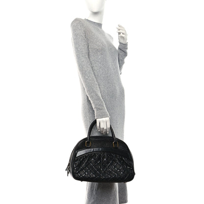 Louis Vuitton Lambskin Vienna Mizi Black 3 of 11