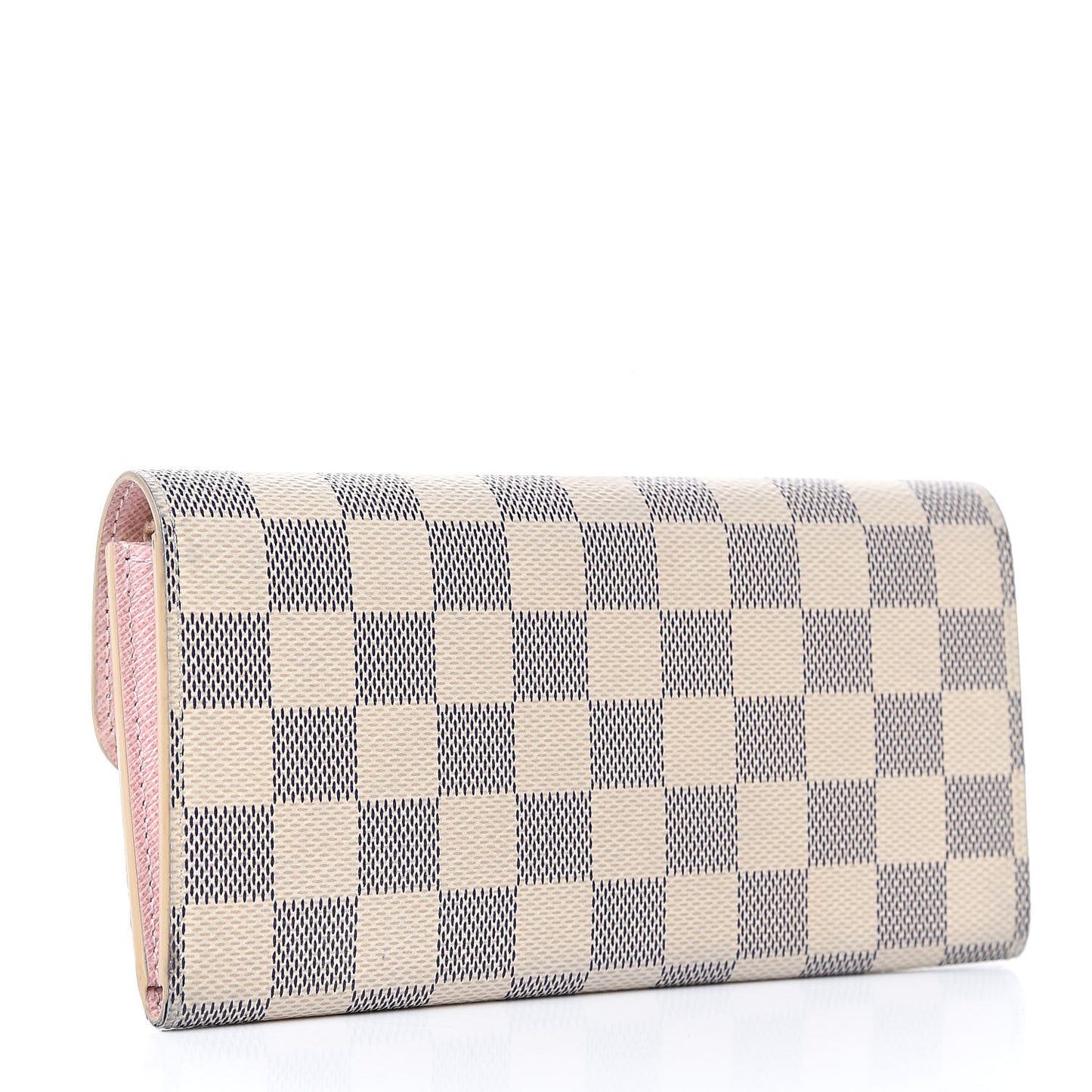 Damier Azur Emilie Wallet Rose Ballerine