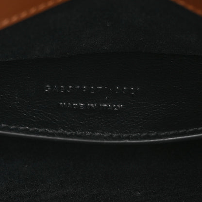 Saint Laurent Canvas Calfskin Manhattan Shoulder Bag Natural Brick 8 of 12