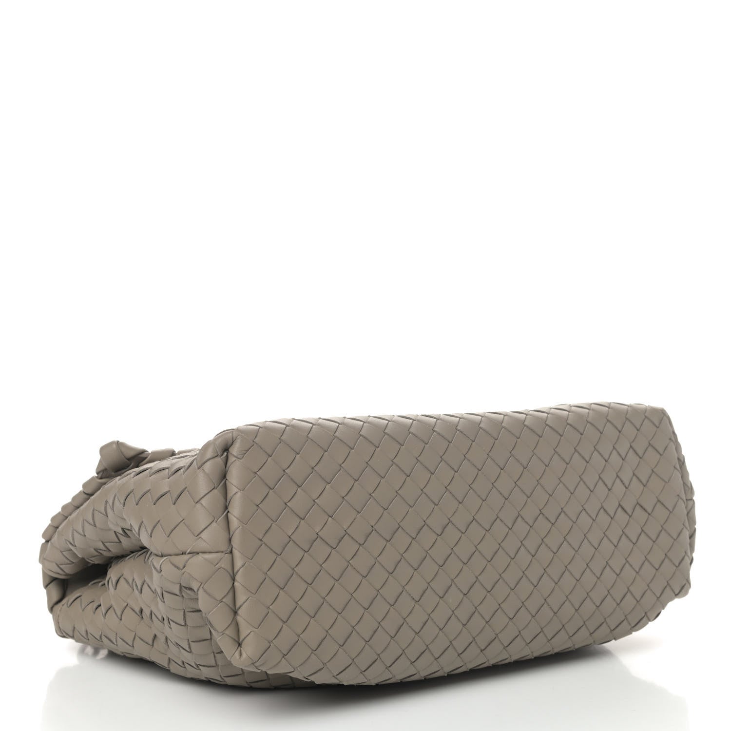 Bottega Veneta Nappa Intrecciato Large Olimpia Bag Steel 3 of 4