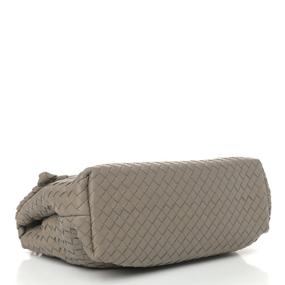Bottega Veneta Nappa Intrecciato Large Olimpia Bag Steel 3 of 4