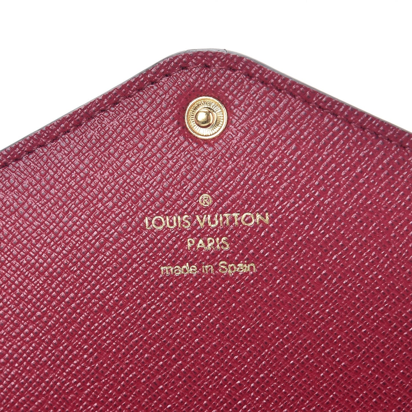 Monogram Josephine Wallet Fuchsia