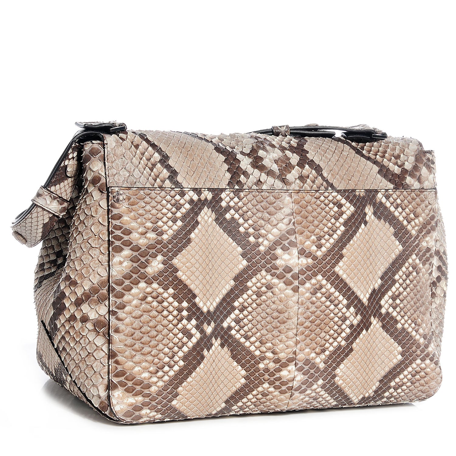 Proenza Schouler Python Large Courier Roccia 5 of 12