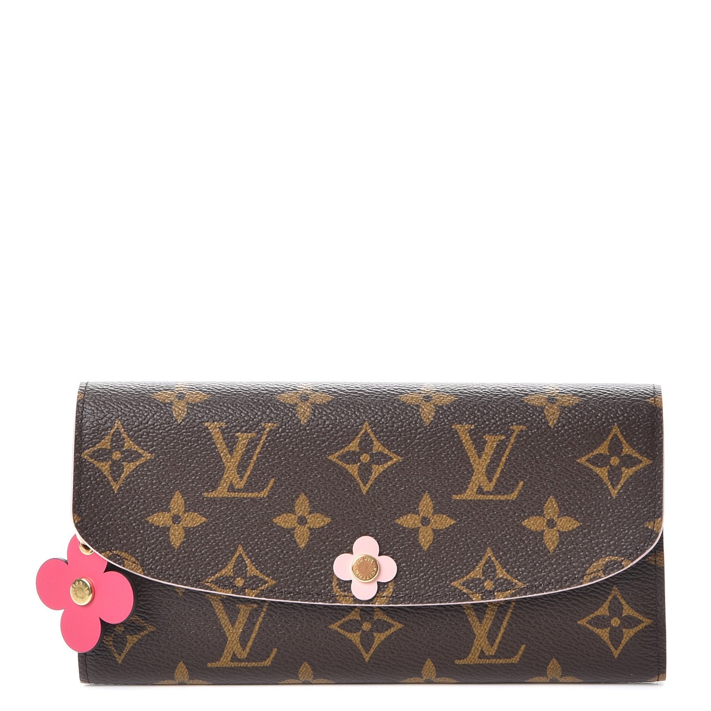 Monogram Bloom Flower Emilie Wallet
