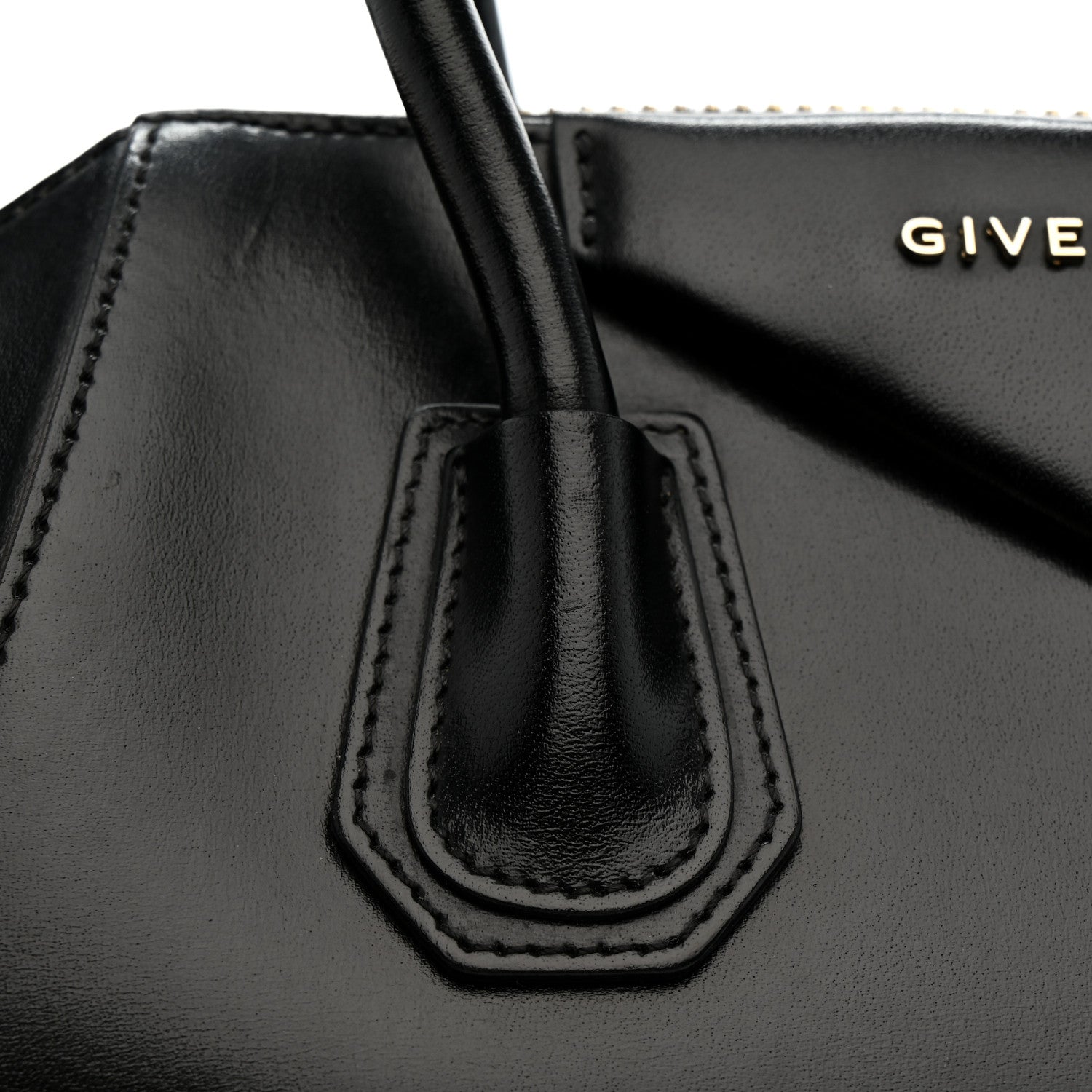 Givenchy Shiny Lord Calfskin Small Antigona Black 12 of 12