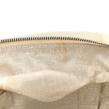 Chanel Caviar Square Stitched Bowler White 15 of 19