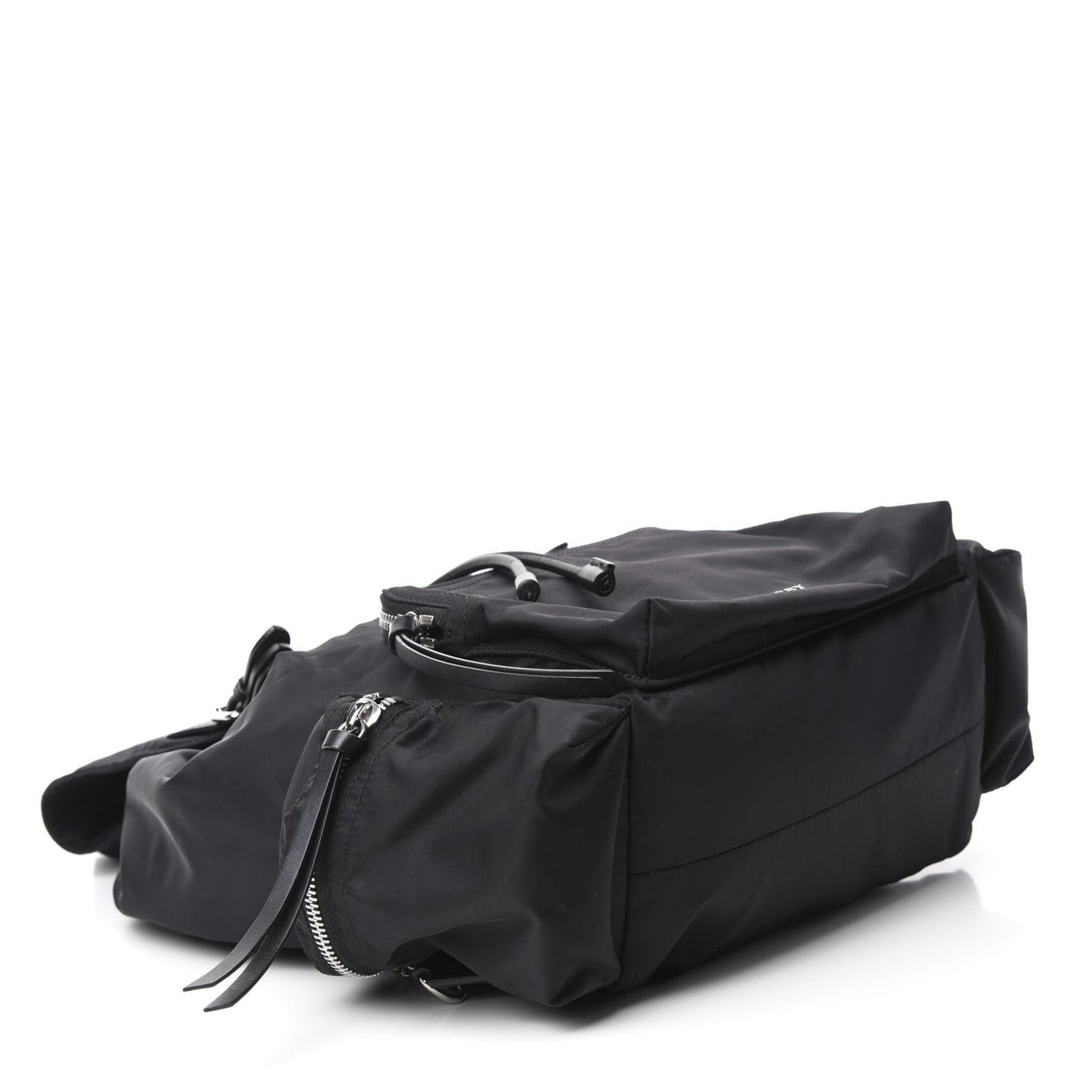 Technical Nylon Large Rucksack Backpack Black