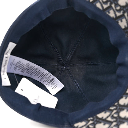 Christian Dior Polyester Cotton Oblique School Cap 57 Blue 7 of 9