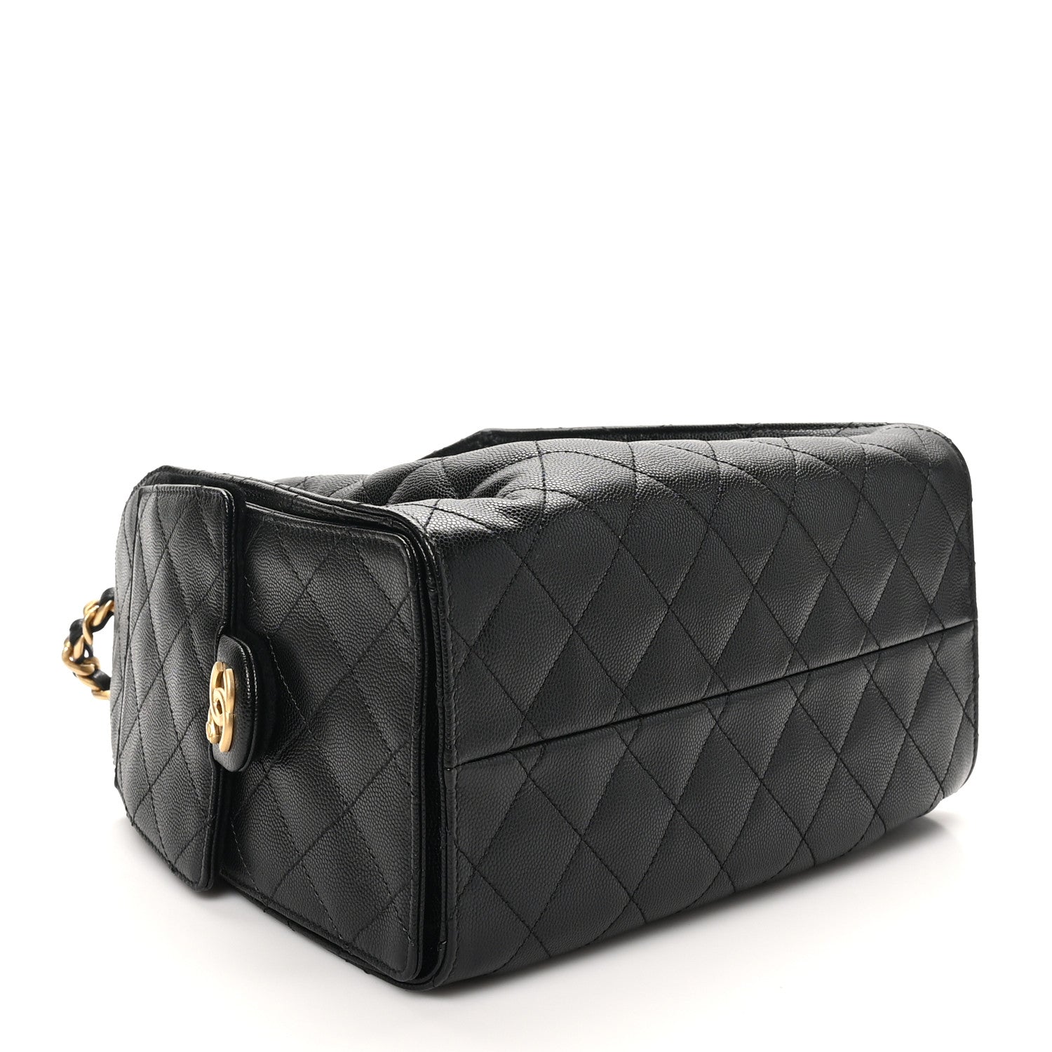 Chanel Caviar Quilted Small Chanel 25 Handbag Black 4 of 11