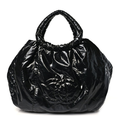 Chanel Nylon Quilted Cabas  Black 1 of 10
