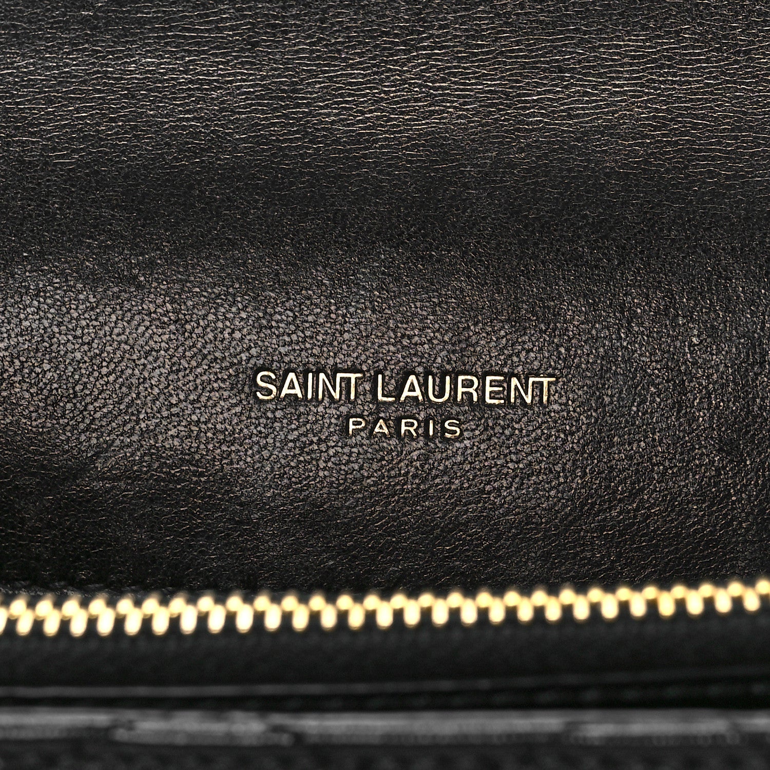 Saint Laurent Lambskin Quilted Mini Gaby Satchel Black 6 of 14