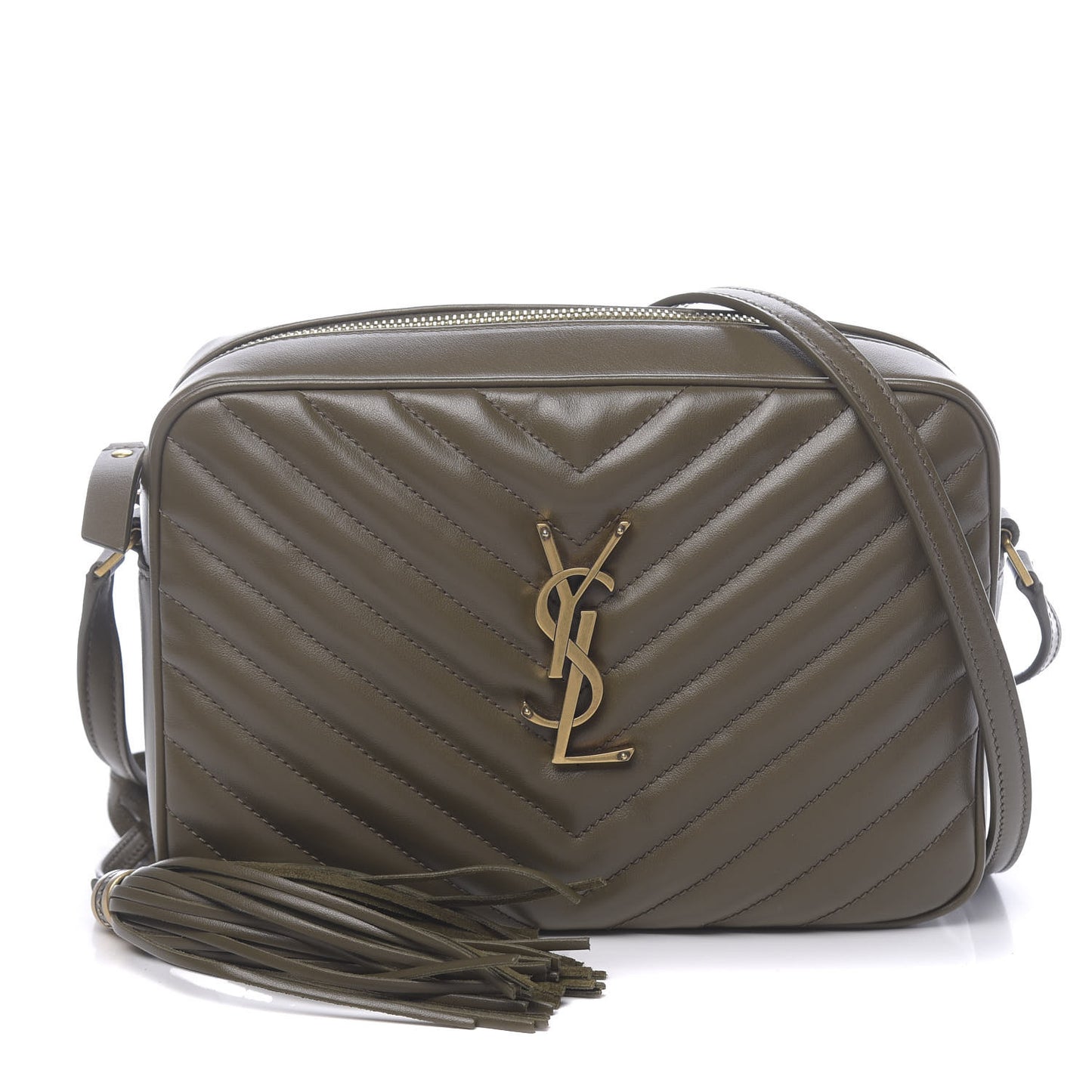 Calfskin Matelasse Monogram Lou Camera Bag Seaweed
