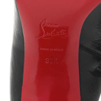Christian Louboutin Vintage Patent Calfskin Cadrilla Botta 70 Tall Boots 39.5 Black 6 of 8