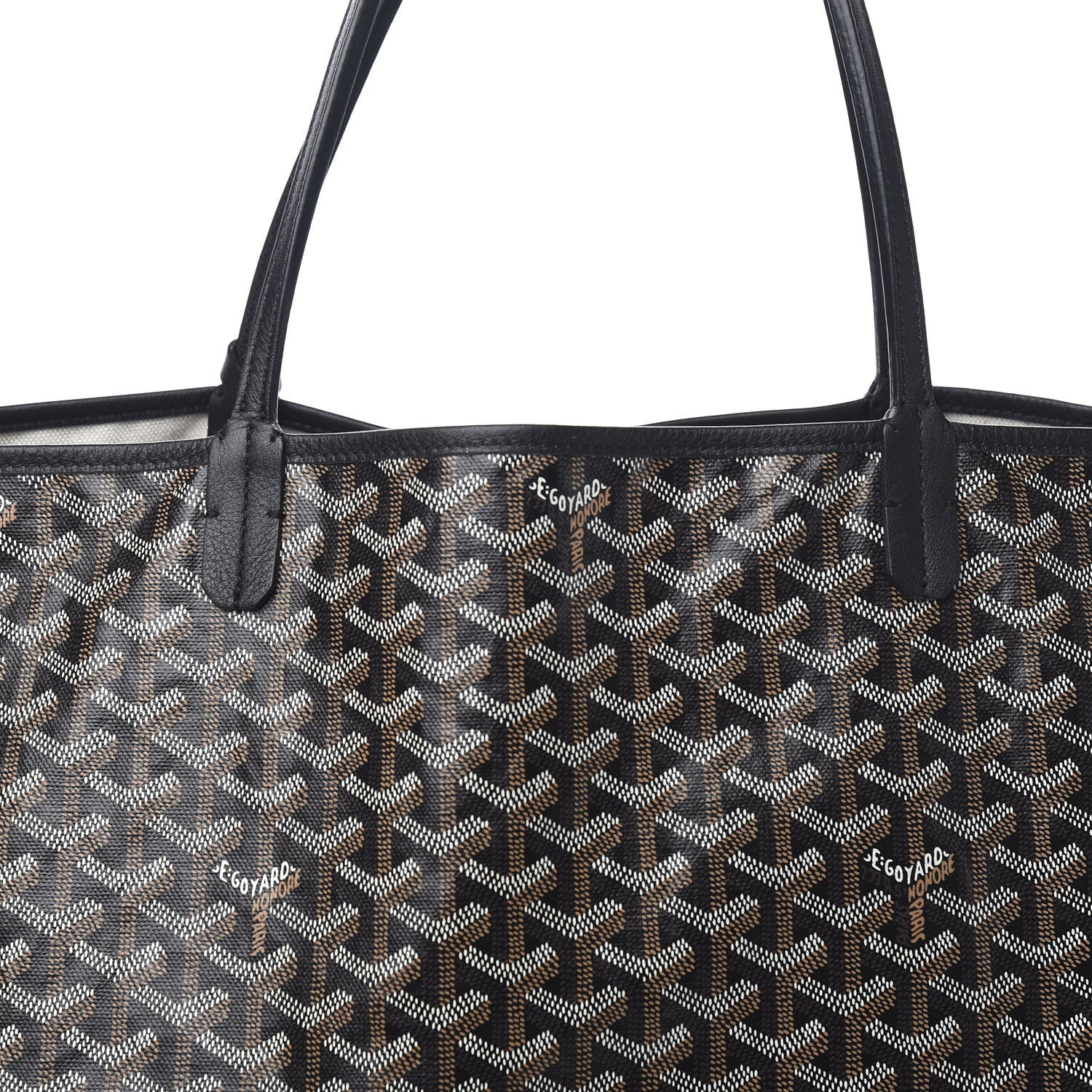 Goyard Goyardine Saint Louis GM Black 10 of 11