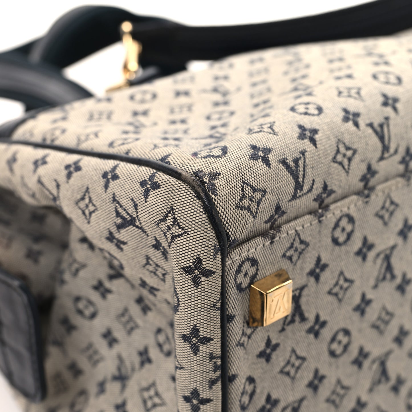LOUIS VUITTON Mini Monogram Josephine GM Blue