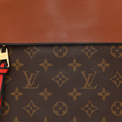 Louis Vuitton Monogram Tuileries Besace Caramel Rouge 7 of 12