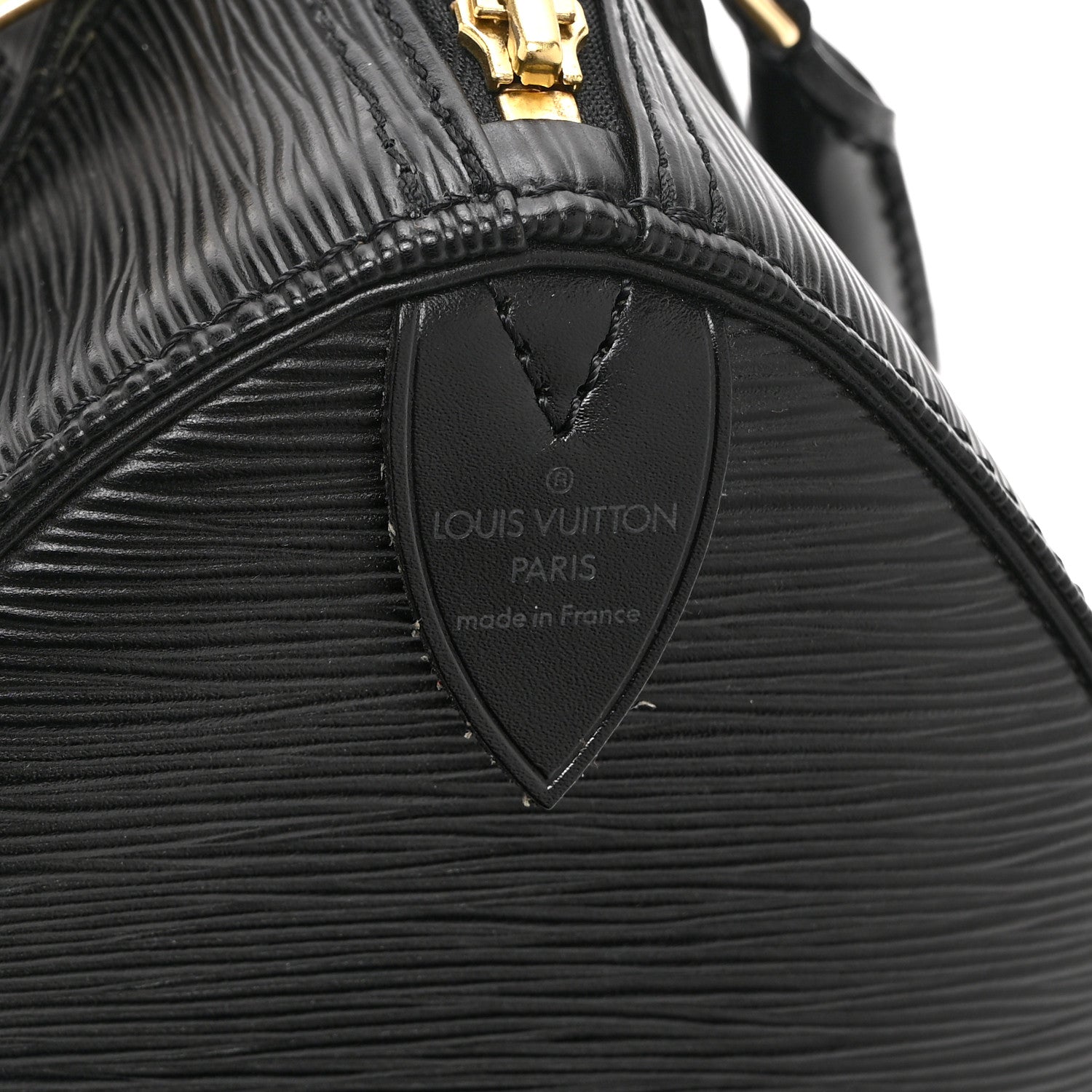Louis Vuitton Epi Speedy 25 Black 6 of 10