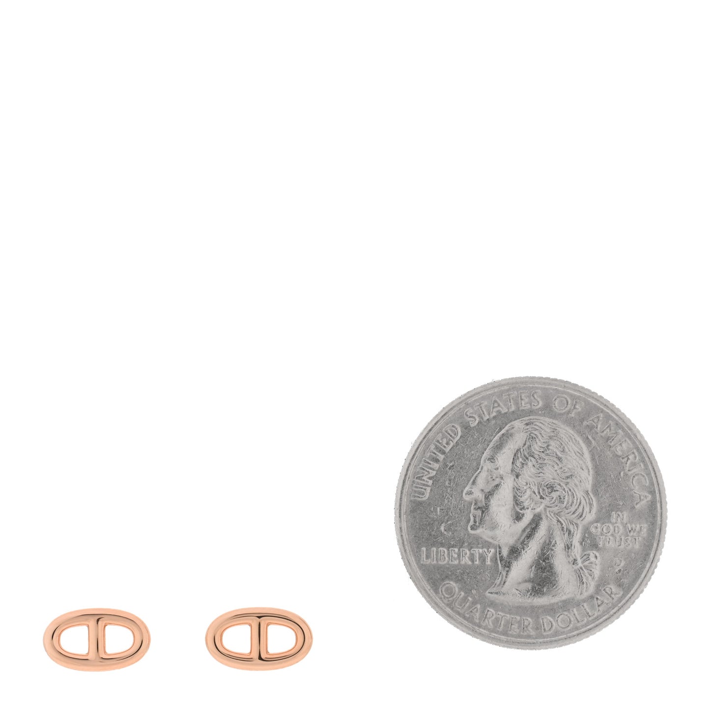 18K Rose Gold TPM Farandole Stud Earrings