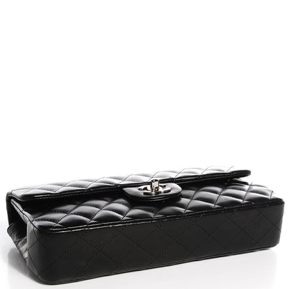 Chanel Lambskin Quilted East West Flap Black 4 of 8