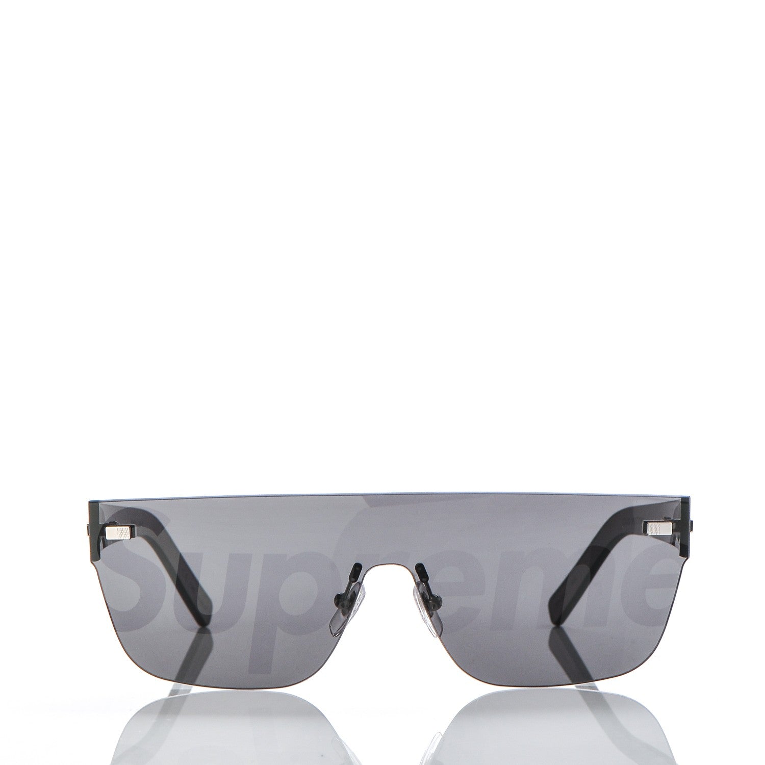 Louis Vuitton X SUPREME City Mask Sunglasses Black 2 of 8