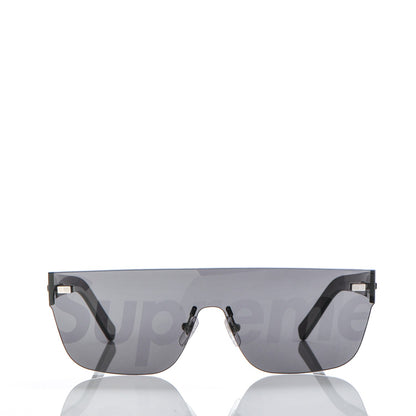Louis Vuitton X SUPREME City Mask Sunglasses Black 2 of 8