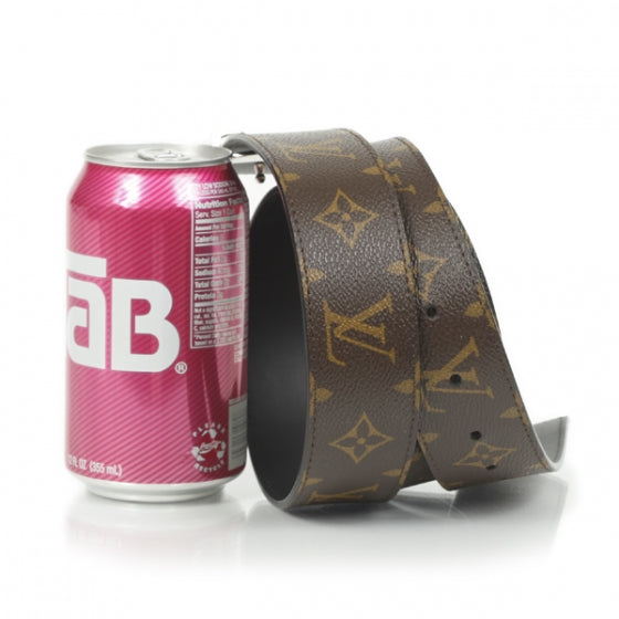 Macassar Monogram LV Initiales Reversible Belt100 40