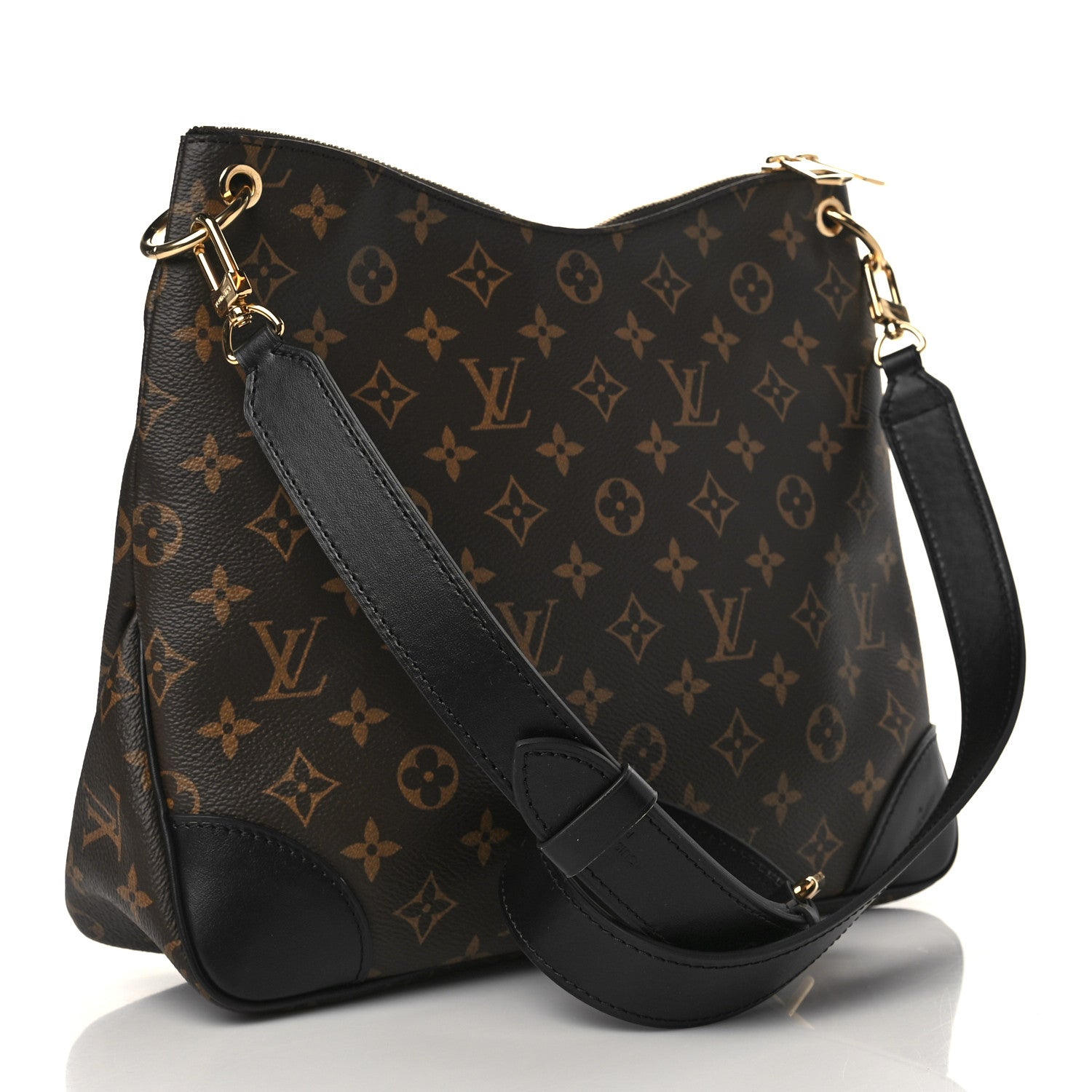 Louis Vuitton Monogram Odeon MM Black 3 of 8