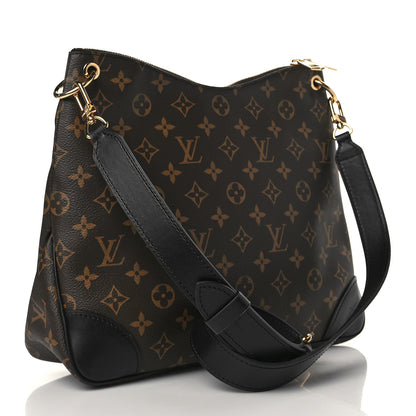 Louis Vuitton Monogram Odeon MM Black 3 of 8