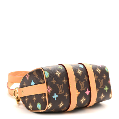 Louis Vuitton Monogram Craggy Keepall Bandouliere 25 Chocolate 4 of 9
