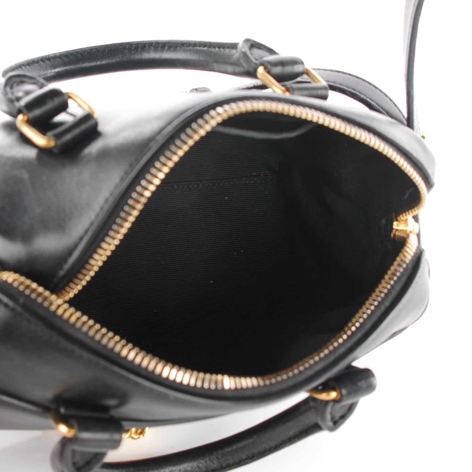 Saint Laurent Lambskin Toy Classic Duffle Black 7 of 7