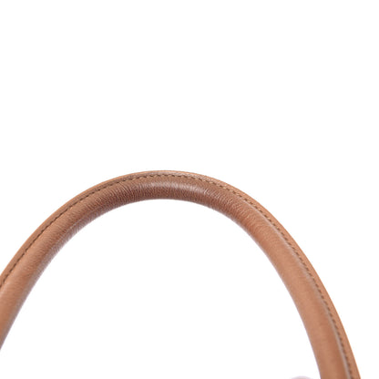 Versace Deerskin Large Signature Tote Camel 16 of 17