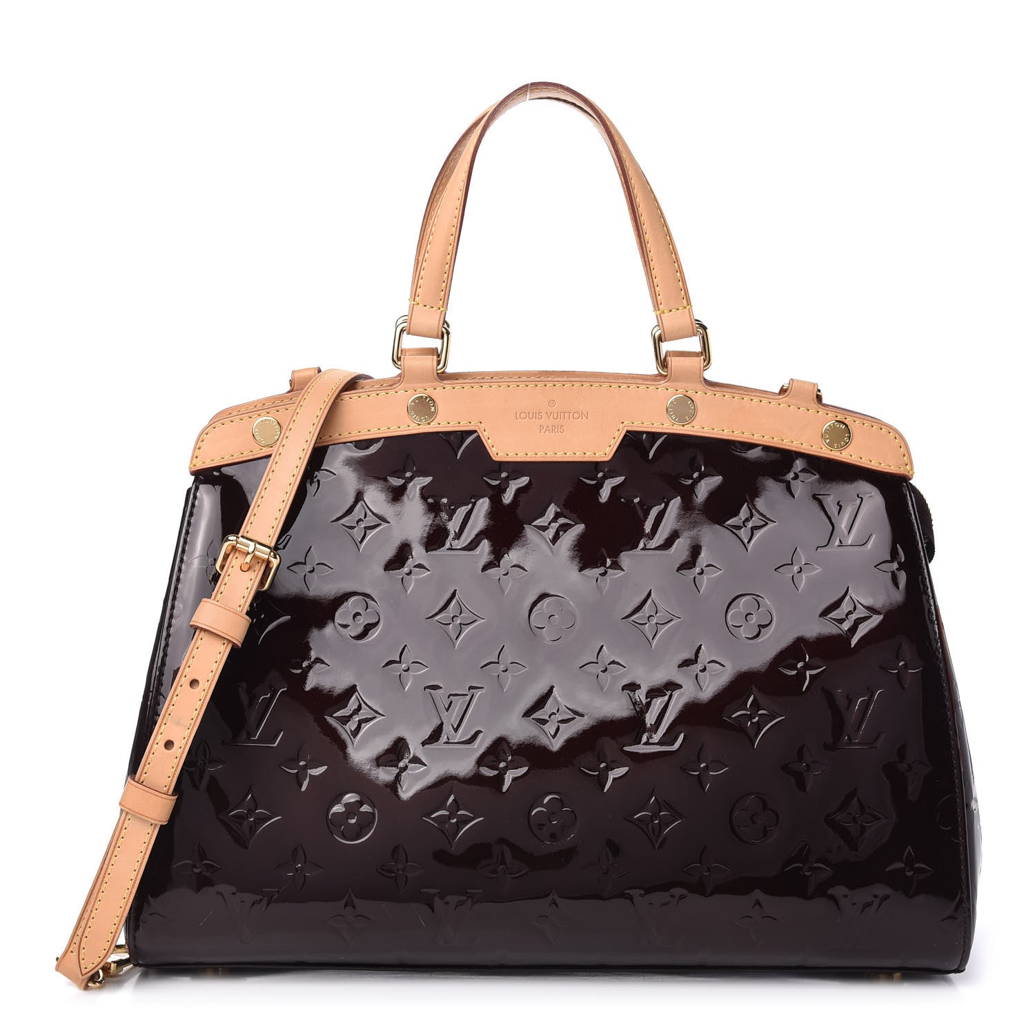 Louis Vuitton Vernis Brea MM Amarante 1 of 15