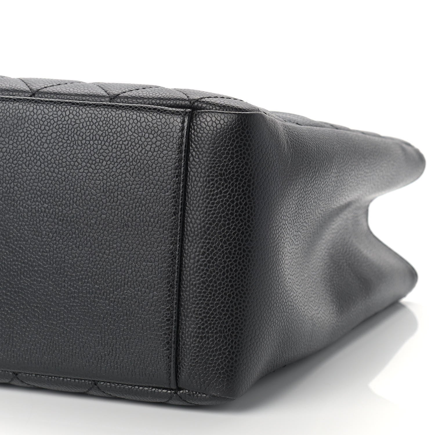 Chanel Caviar Quilted Grand Shopping Tote GST Black 9 of 11