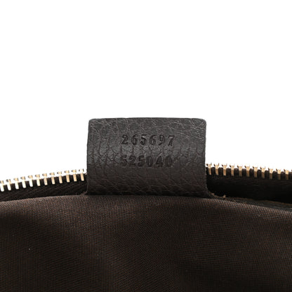 Gucci Crystal Monogram Medium Joy Boston Dark Brown 13 of 14