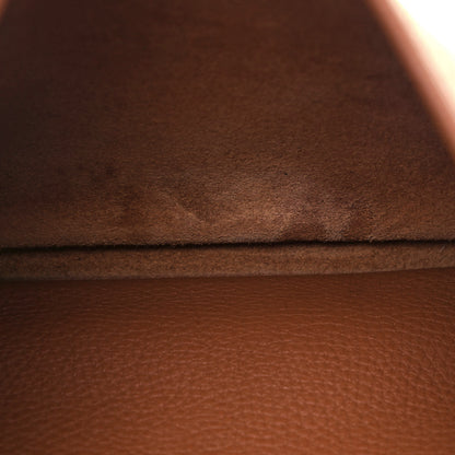 Hermes Taurillon Clemence Evelyne III GM Gold 11 of 15