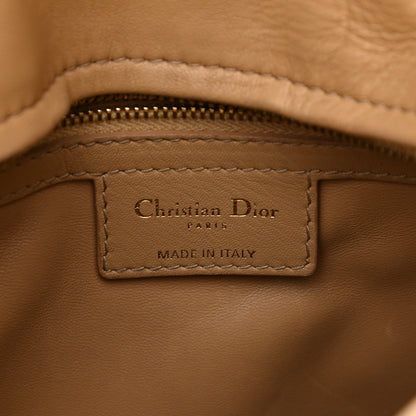 Christian Dior Lambskin Cannage Small Soft Lady Dior Beige 6 of 15