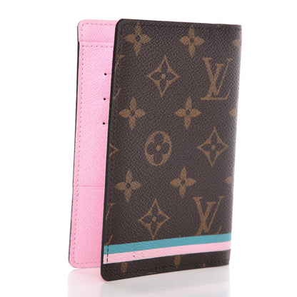 Louis Vuitton Monogram 2016 Christmas Animation Passport Cover Rose Ballerine 3 of 8