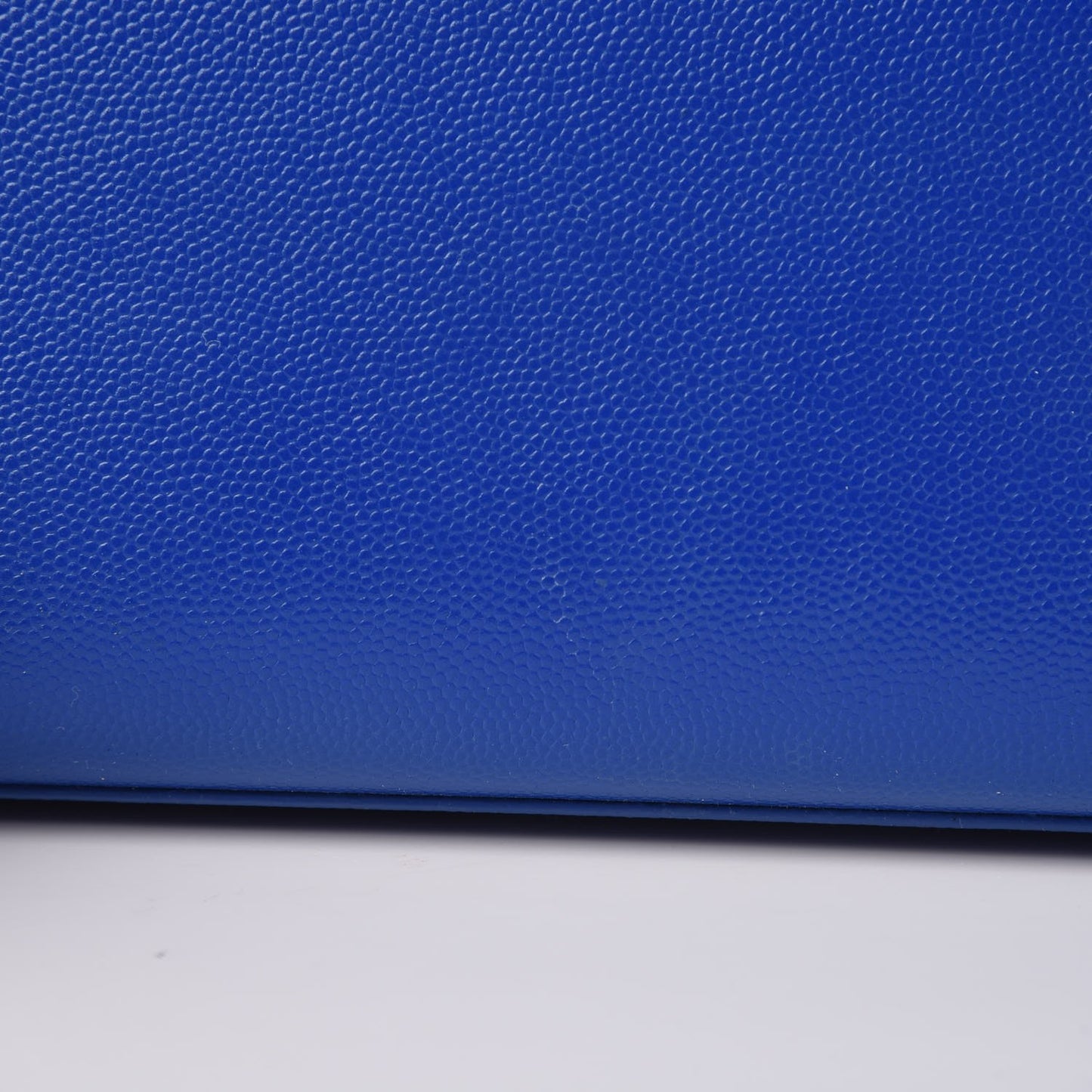Grain De Poudre Classic Monogram Cassandre Clutch Royal Blue