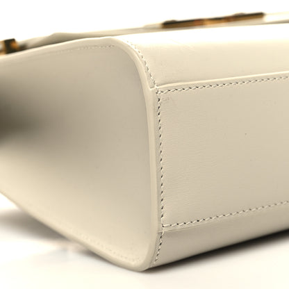 Saint Laurent Smooth Calfskin Manhattan Shoulder Bag Crema Soft 9 of 11