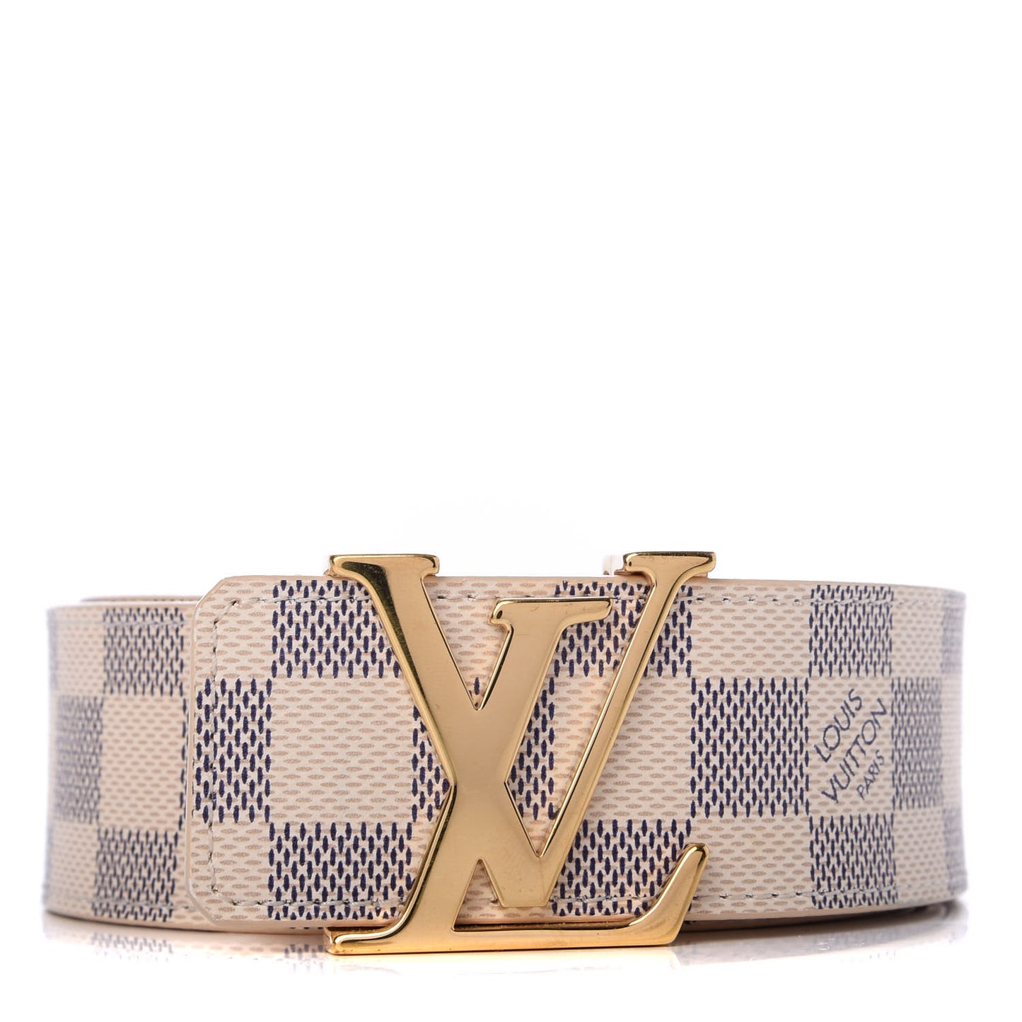 Damier Azur LV Initiales Belt 90 36
