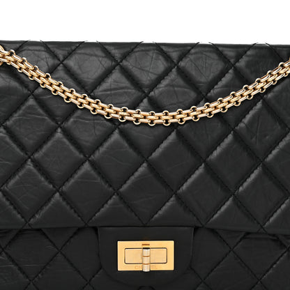Chanel Aged Calfskin Quilted 2.55 Reissue 227 Flap Black 9 of 12