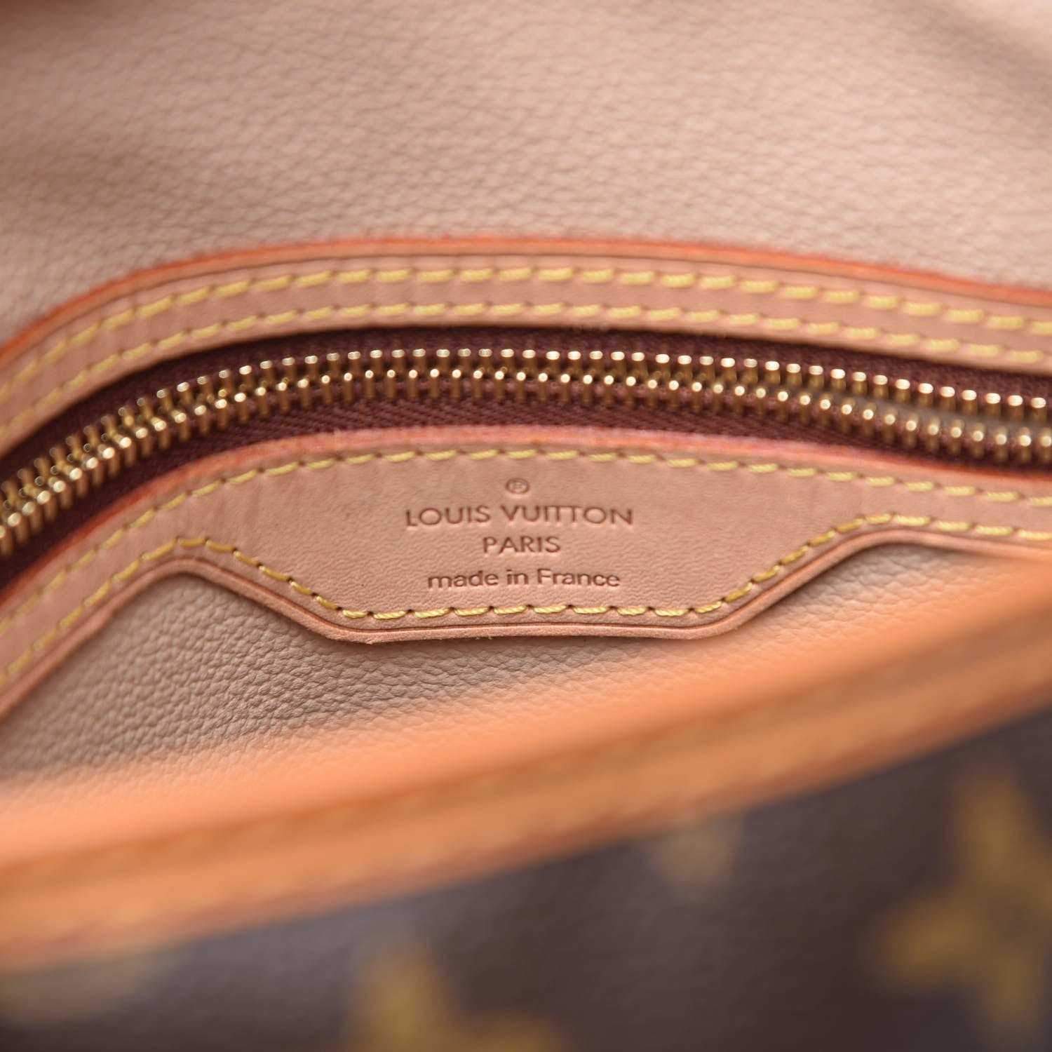 Louis Vuitton Monogram Petit Bucket 23 6 of 9