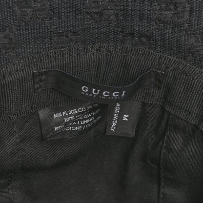 Gucci Monogram Web Bucket Hat M Black 8 of 11