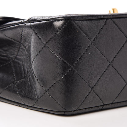 Chanel Lambskin Quilted Small Single Flap Black 8 of 10