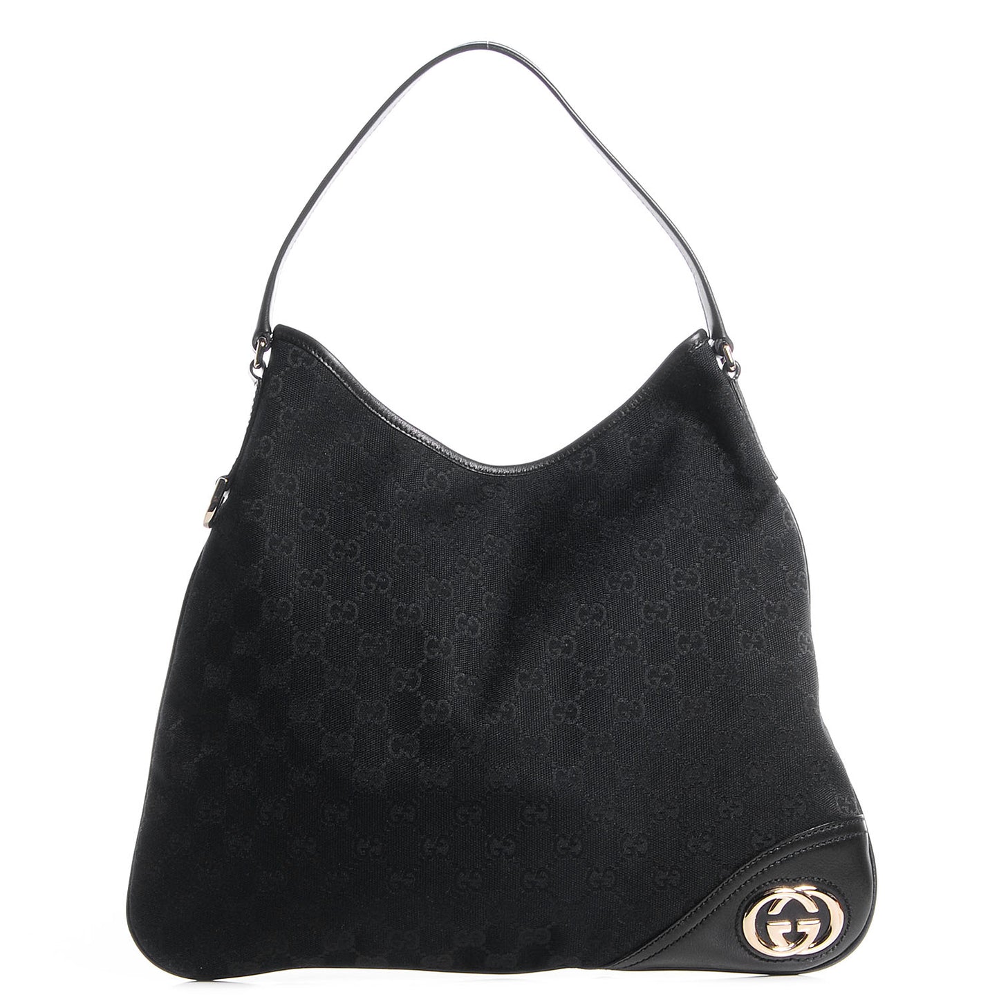 Monogram New Britt Medium Hobo Black